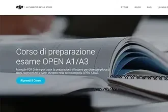 Copertina di una orso online realizzato da Massimiliano Zeuli e pubblicato sulla piattaforma DJI Educational di Nital S.p.A